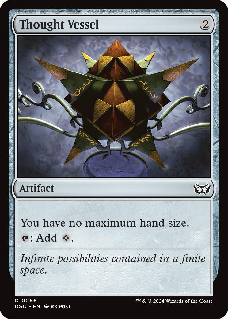 Image for Thought Vessel (Commander: Duskmourn: House of Horror) (256) - Magic: The Gathering