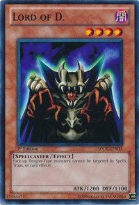Image for Lord of D. (Structure Deck: Dragons Collide) (SDDC-EN015) - YuGiOh