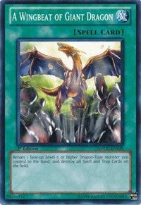 Image for A Wingbeat of Giant Dragon (Structure Deck: Dragons Collide) (SDDC-EN028) - YuGiOh