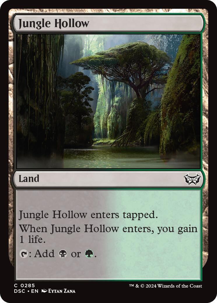 Image for Jungle Hollow (Commander: Duskmourn: House of Horror) (285) - Magic: The Gathering
