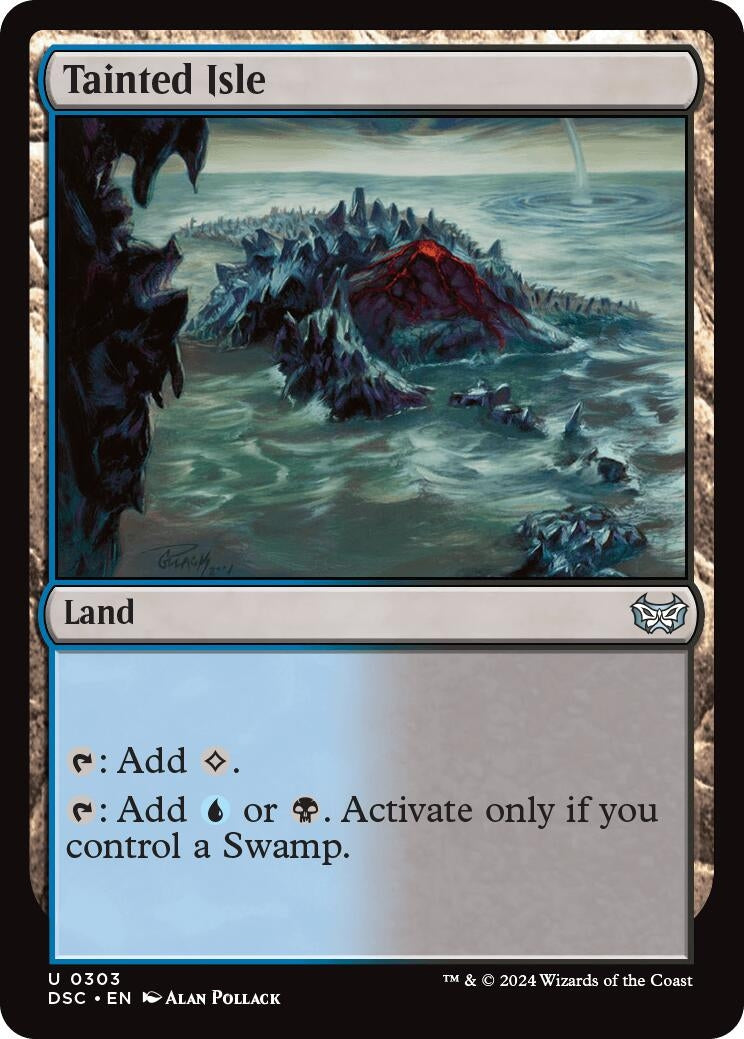 Image for Tainted Isle (Commander: Duskmourn: House of Horror) (303) - Magic: The Gathering