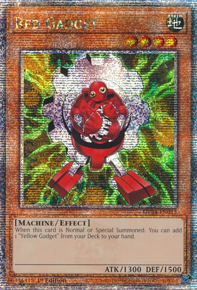 Image for Red Gadget (Quarter Century Secret Rare) (25th Anniversary Tin: Dueling Mirrors) (MP24-EN012) - YuGiOh
