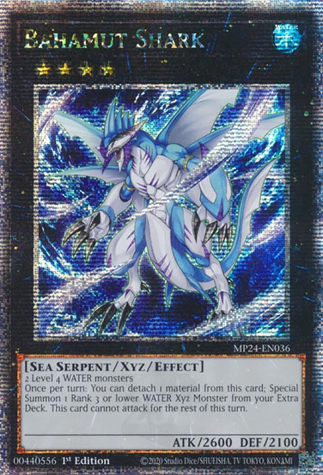 Image for Bahamut Shark (Quarter Century Secret Rare) (25th Anniversary Tin: Dueling Mirrors) (MP24-EN036) - YuGiOh