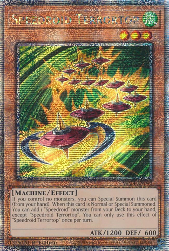 Image for Speedroid Terrortop (Quarter Century Secret Rare) (25th Anniversary Tin: Dueling Mirrors) (MP24-EN040) - YuGiOh