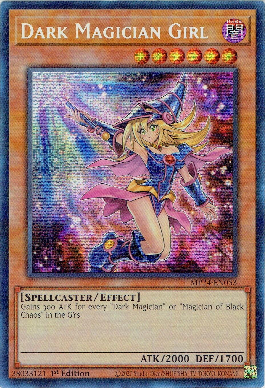 Image for Dark Magician Girl (Alternate Art) (25th Anniversary Tin: Dueling Mirrors) (MP24-EN053) - YuGiOh