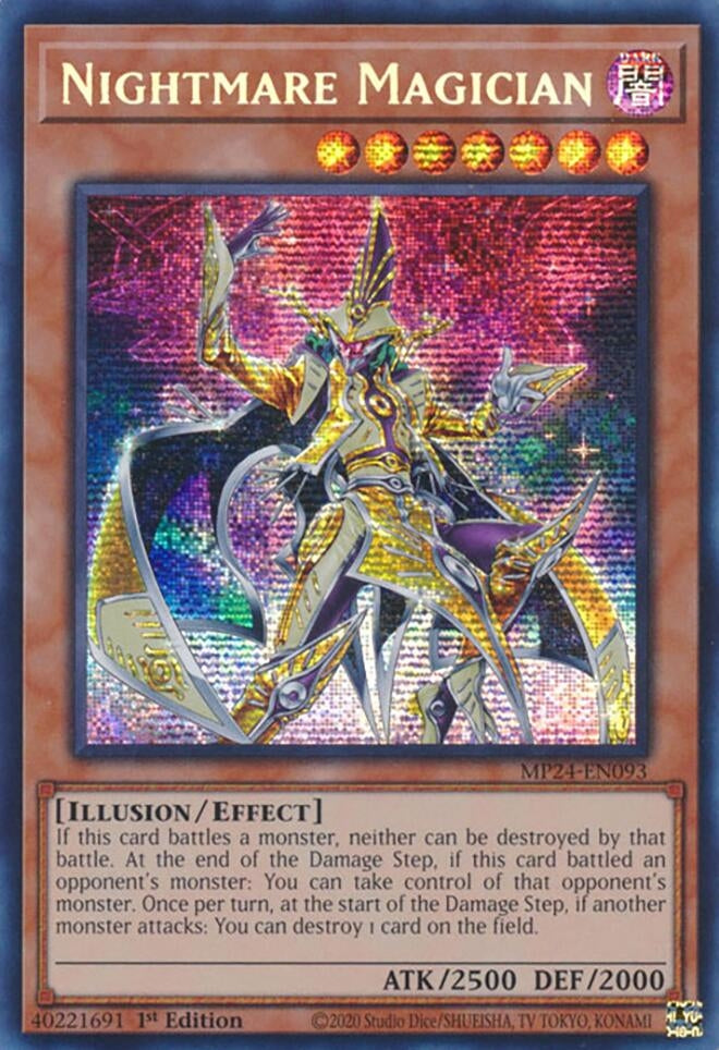 Image for Nightmare Magician (25th Anniversary Tin: Dueling Mirrors) (MP24-EN093) - YuGiOh