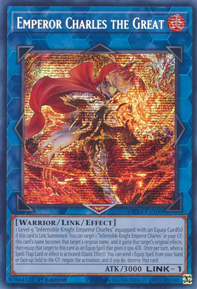 Image for Emperor Charles the Great (25th Anniversary Tin: Dueling Mirrors) (MP24-EN100) - YuGiOh