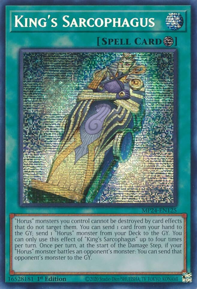 Image for King's Sarcophagus (25th Anniversary Tin: Dueling Mirrors) (MP24-EN125) - YuGiOh