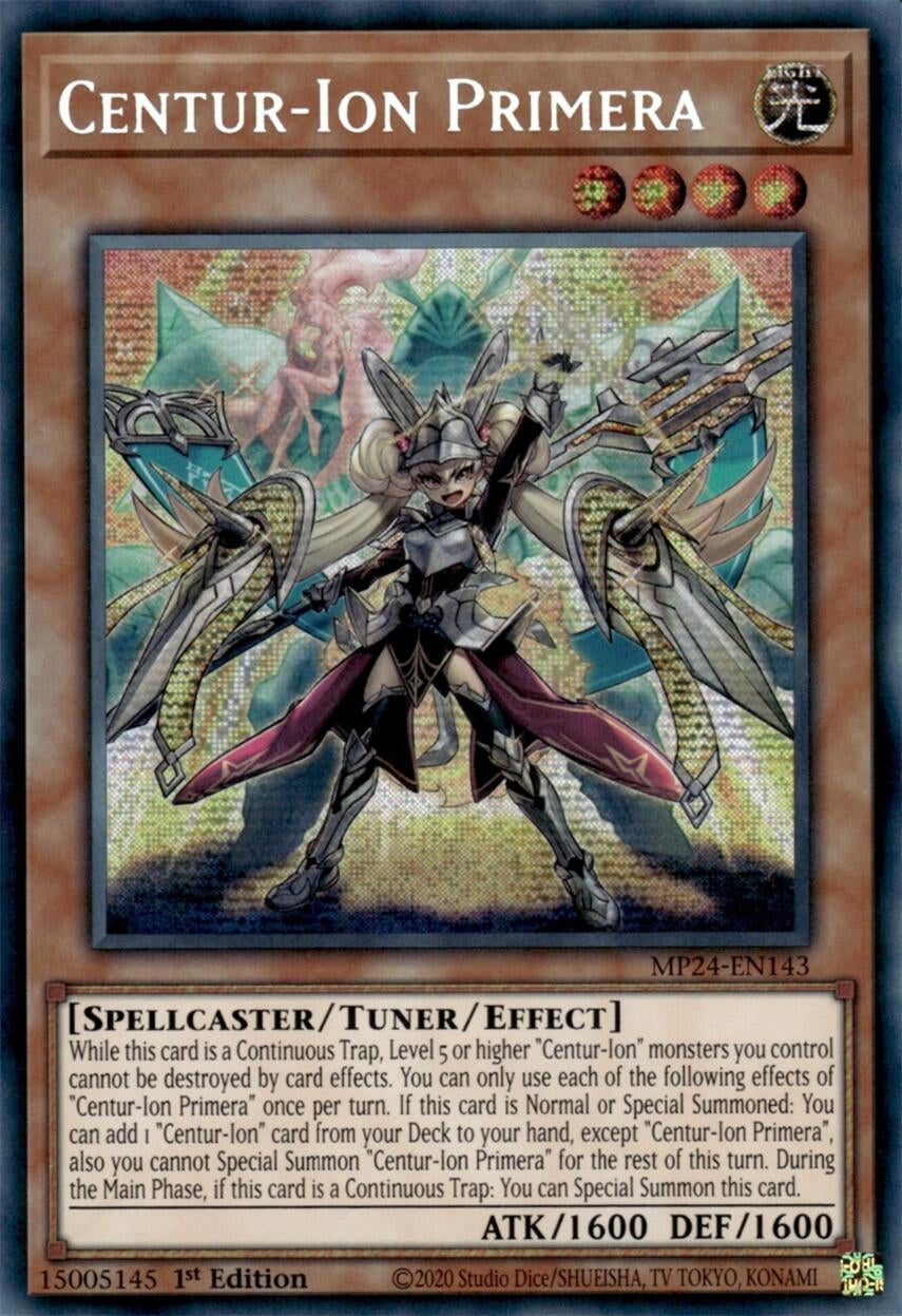 Image for Centur-Ion Primera (25th Anniversary Tin: Dueling Mirrors) (MP24-EN143) - YuGiOh