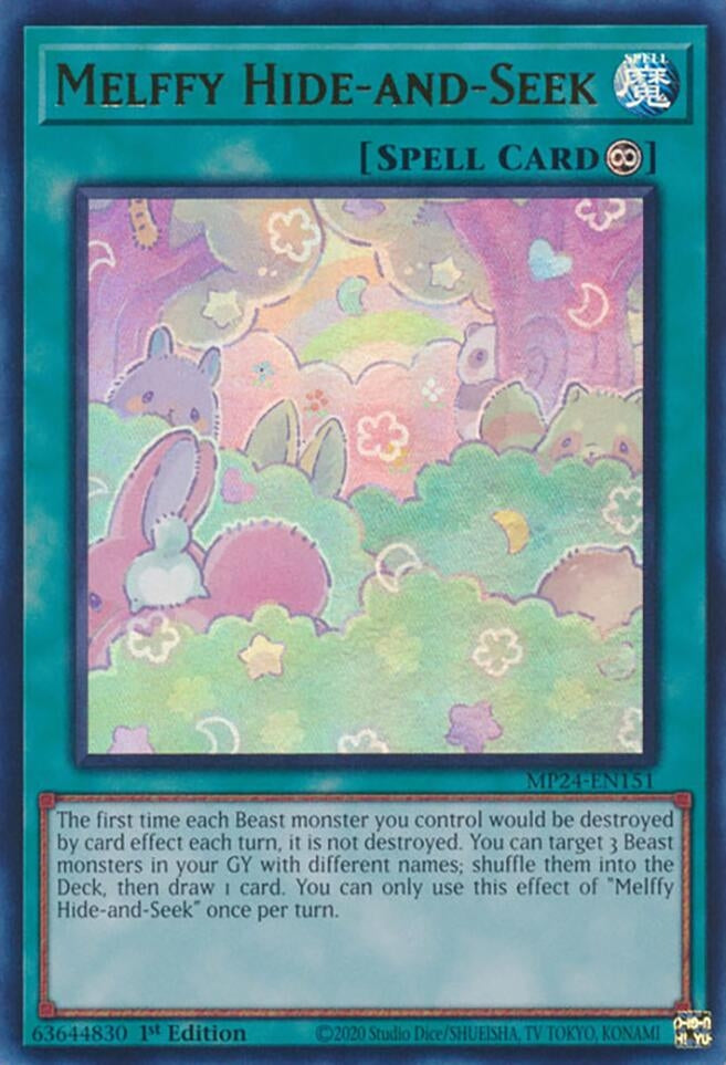 Image for Melffy Hide-and-Seek (25th Anniversary Tin: Dueling Mirrors) (MP24-EN151) - YuGiOh