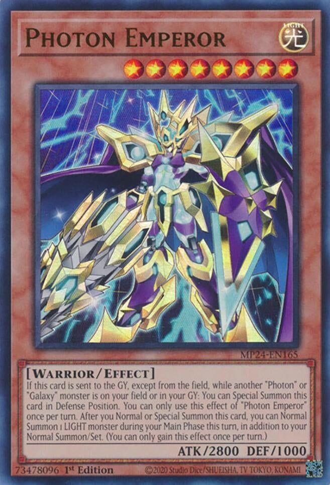 Image for Photon Emperor (25th Anniversary Tin: Dueling Mirrors) (MP24-EN165) - YuGiOh