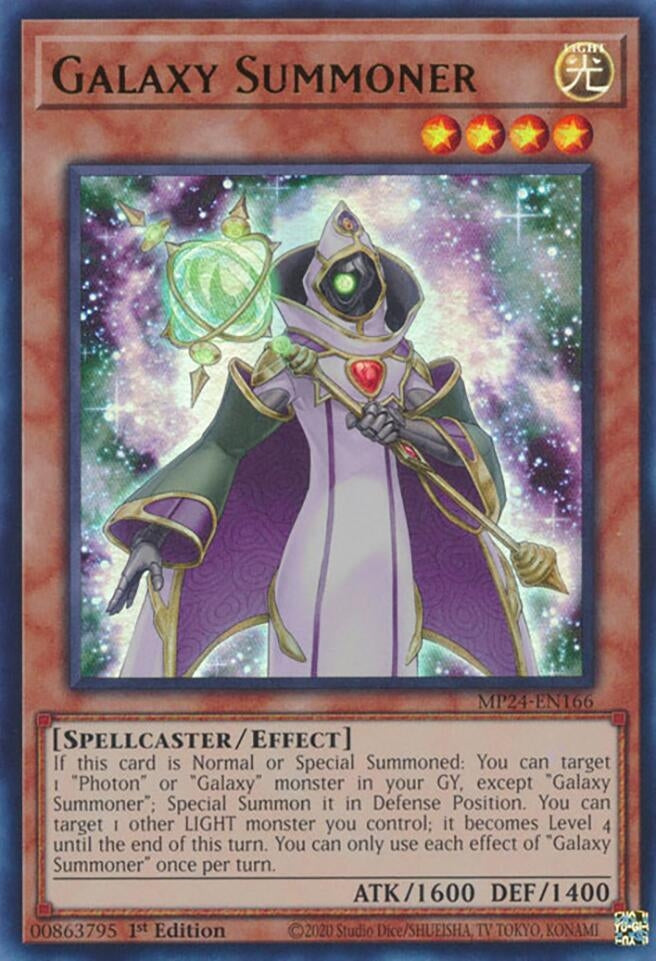 Image for Galaxy Summoner (25th Anniversary Tin: Dueling Mirrors) (MP24-EN166) - YuGiOh
