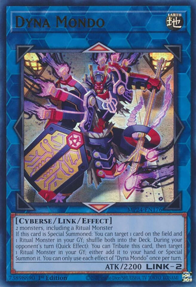 Image for Dyna Mondo (25th Anniversary Tin: Dueling Mirrors) (MP24-EN176) - YuGiOh