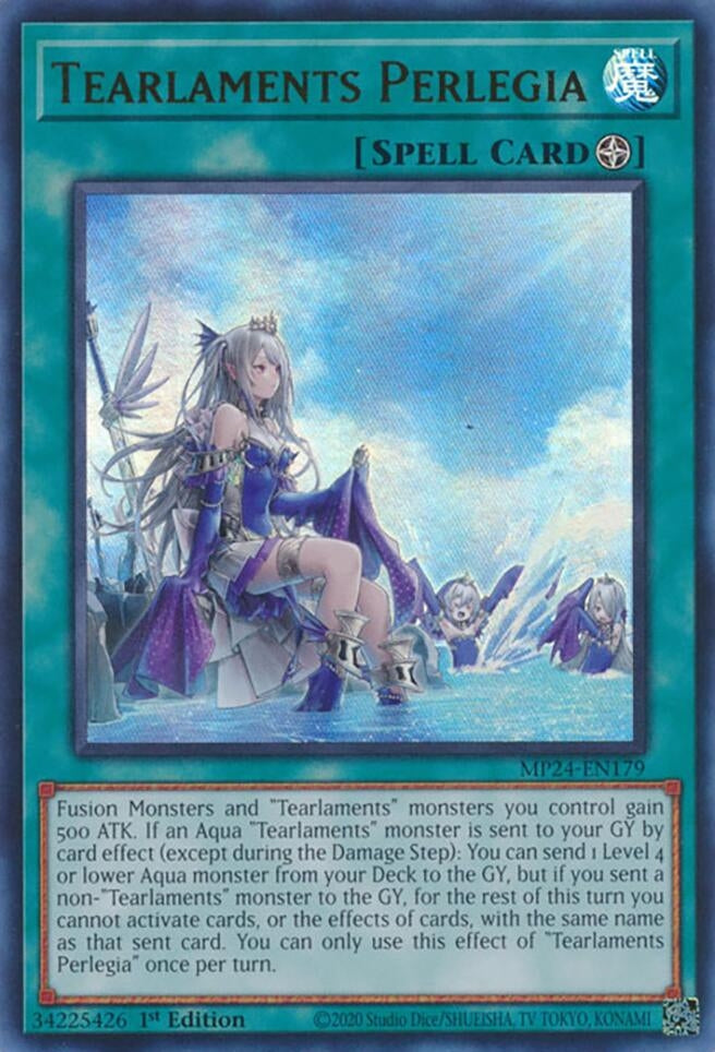 Image for Tearlaments Perlegia (25th Anniversary Tin: Dueling Mirrors) (MP24-EN179) - YuGiOh