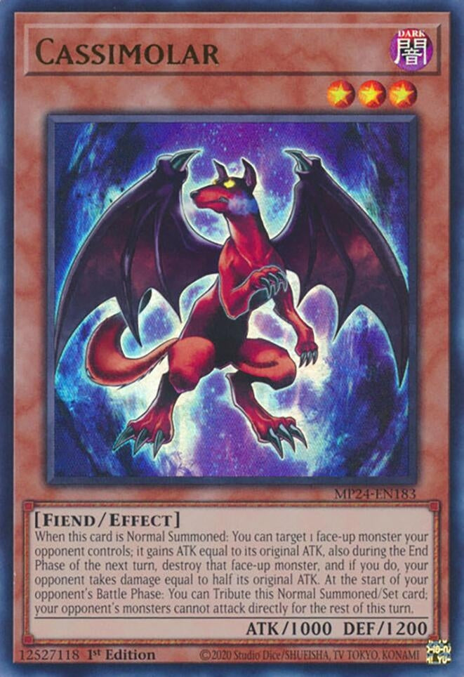 Image for Cassimolar (25th Anniversary Tin: Dueling Mirrors) (MP24-EN183) - YuGiOh