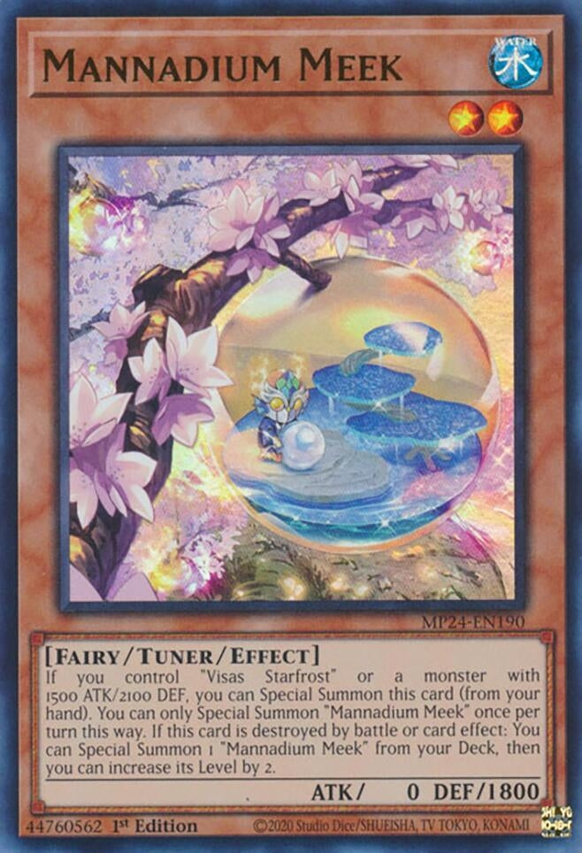 Image for Mannadium Meek (25th Anniversary Tin: Dueling Mirrors) (MP24-EN190) - YuGiOh