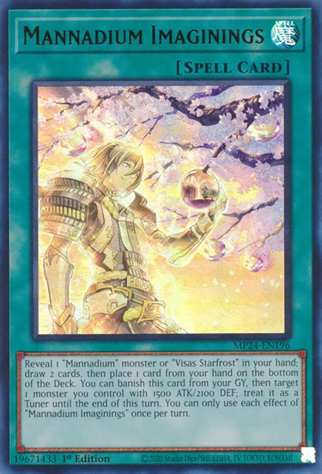 Image for Mannadium Imaginings (25th Anniversary Tin: Dueling Mirrors) (MP24-EN196) - YuGiOh