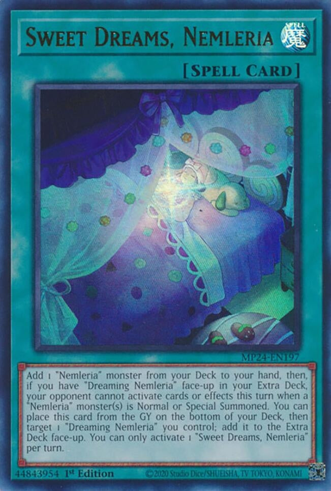 Image for Sweet Dreams, Nemleria (25th Anniversary Tin: Dueling Mirrors) (MP24-EN197) - YuGiOh