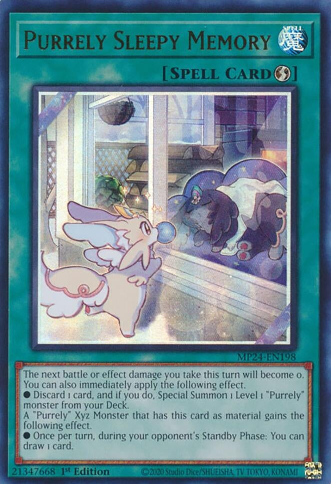 Image for Purrely Sleepy Memory (25th Anniversary Tin: Dueling Mirrors) (MP24-EN198) - YuGiOh