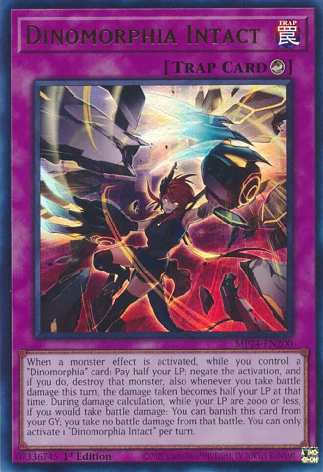 Image for Dinomorphia Intact (25th Anniversary Tin: Dueling Mirrors) (MP24-EN200) - YuGiOh