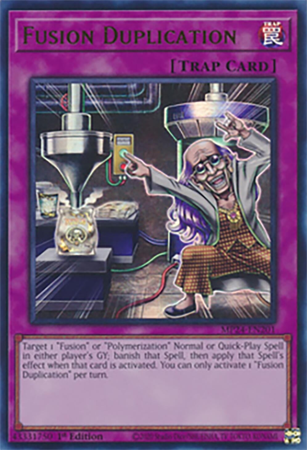 Image for Fusion Duplication (25th Anniversary Tin: Dueling Mirrors) (MP24-EN201) - YuGiOh