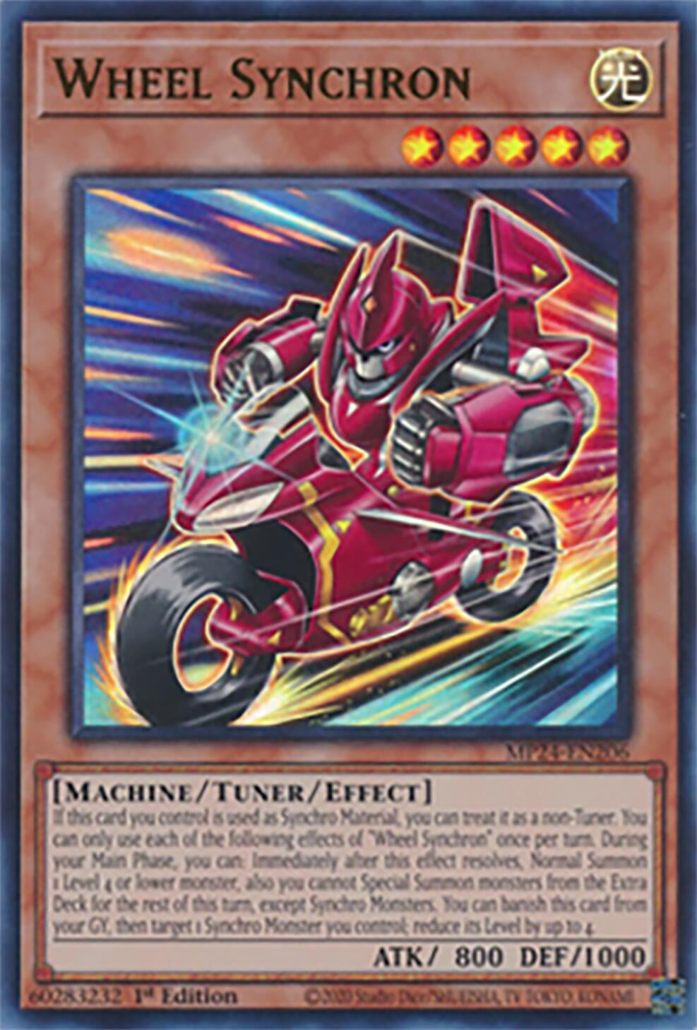 Image for Wheel Synchron (25th Anniversary Tin: Dueling Mirrors) (MP24-EN206) - YuGiOh
