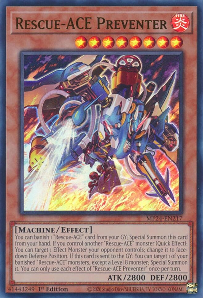 Image for Rescue-ACE Preventer (25th Anniversary Tin: Dueling Mirrors) (MP24-EN217) - YuGiOh