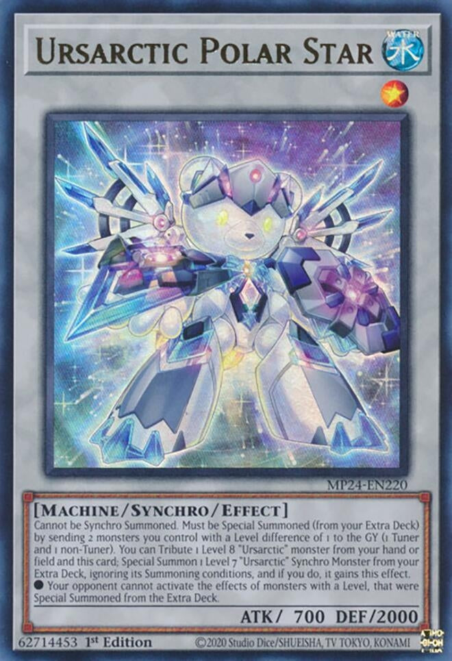 Image for Ursarctic Polar Star (25th Anniversary Tin: Dueling Mirrors) (MP24-EN220) - YuGiOh