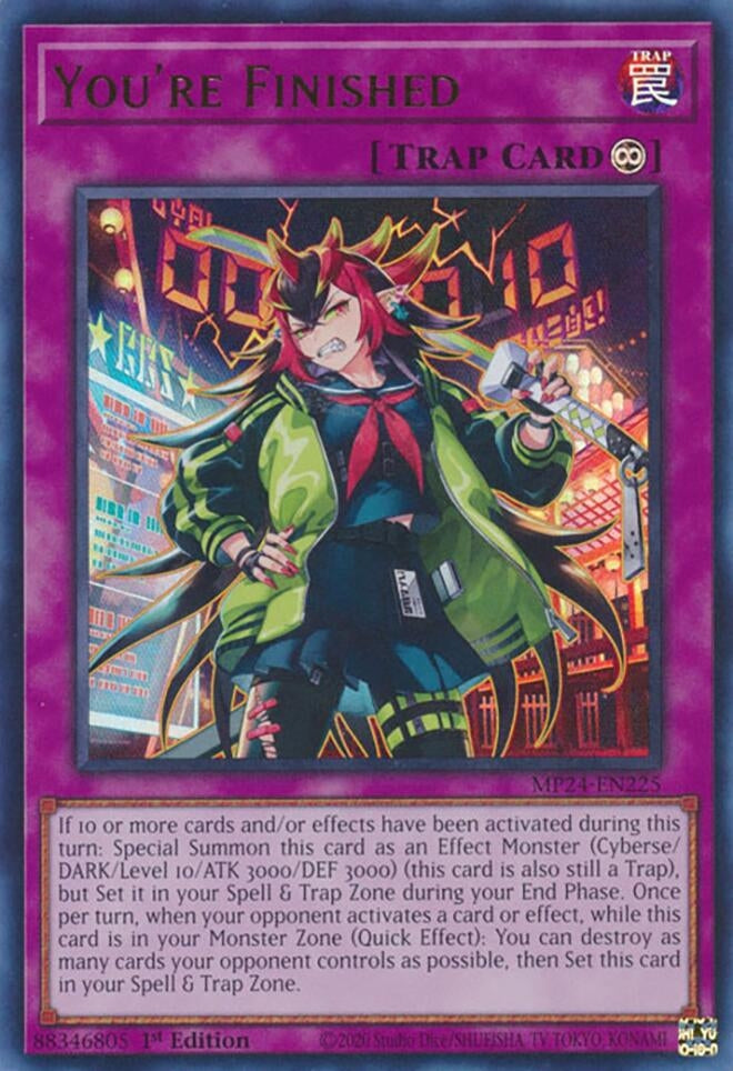 Image for You're Finished (25th Anniversary Tin: Dueling Mirrors) (MP24-EN225) - YuGiOh