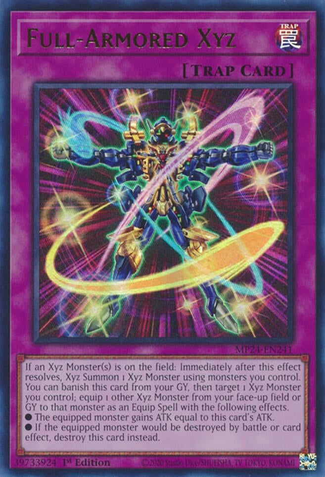 Image for Full-Armored Xyz (25th Anniversary Tin: Dueling Mirrors) (MP24-EN241) - YuGiOh