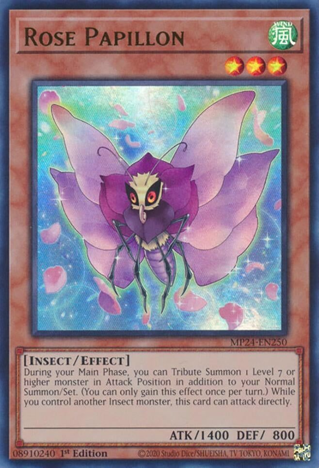 Image for Rose Papillon (25th Anniversary Tin: Dueling Mirrors) (MP24-EN250) - YuGiOh