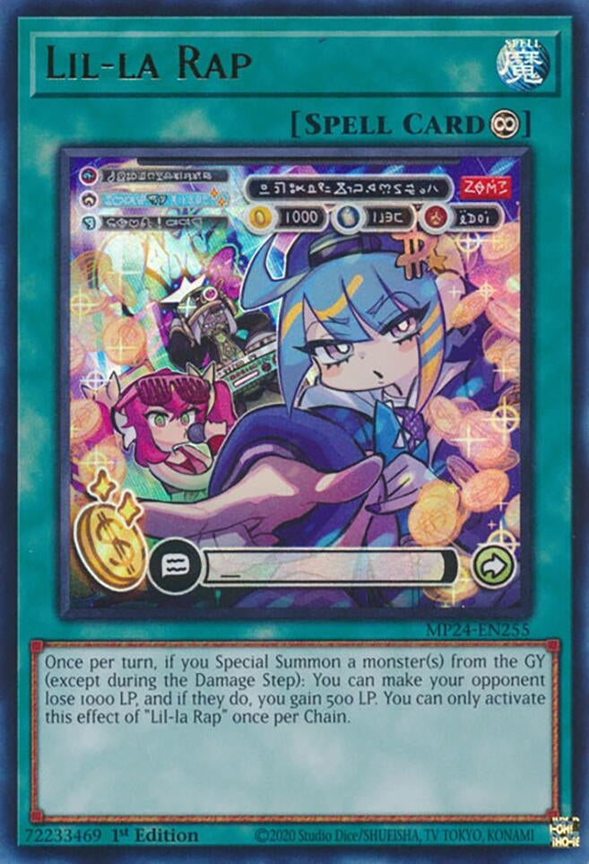 Image for Lil-la Rap (25th Anniversary Tin: Dueling Mirrors) (MP24-EN255) - YuGiOh