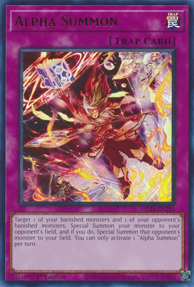 Image for Alpha Summon (25th Anniversary Tin: Dueling Mirrors) (MP24-EN256) - YuGiOh