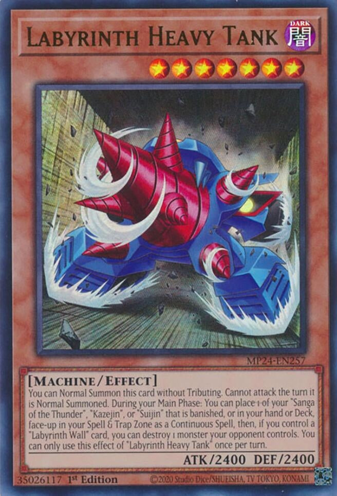 Image for Labyrinth Heavy Tank (25th Anniversary Tin: Dueling Mirrors) (MP24-EN257) - YuGiOh