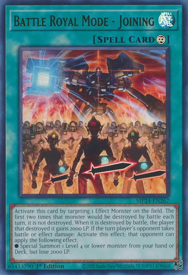 Image for Battle Royal Mode - Joining (25th Anniversary Tin: Dueling Mirrors) (MP24-EN267) - YuGiOh