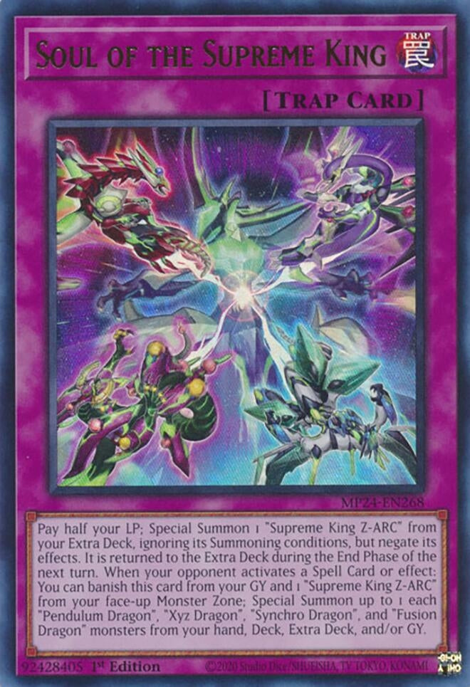 Image for Soul of the Supreme King (25th Anniversary Tin: Dueling Mirrors) (MP24-EN268) - YuGiOh