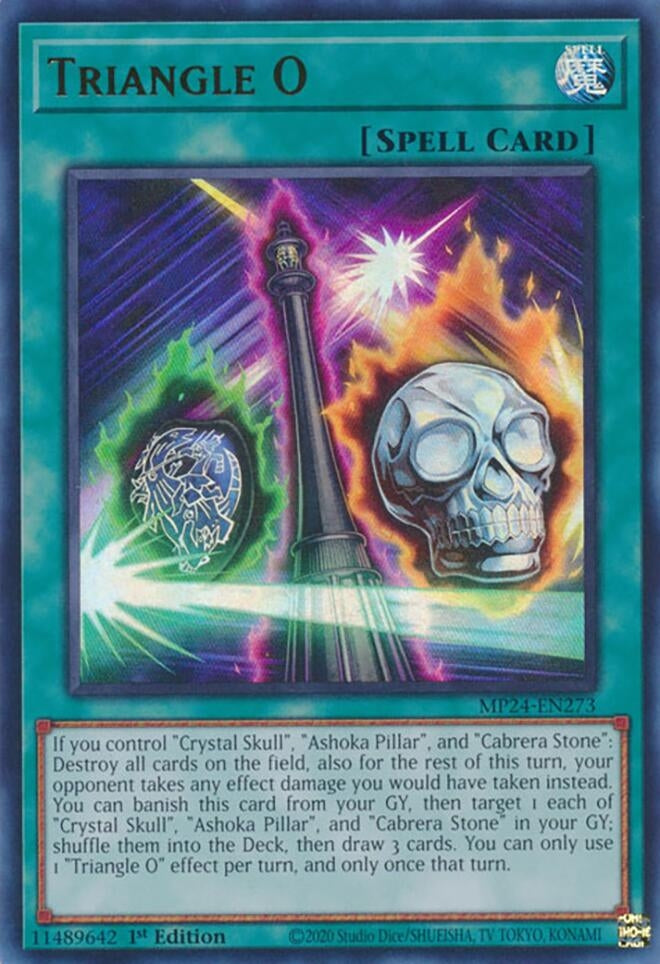 Image for Triangle O (25th Anniversary Tin: Dueling Mirrors) (MP24-EN273) - YuGiOh