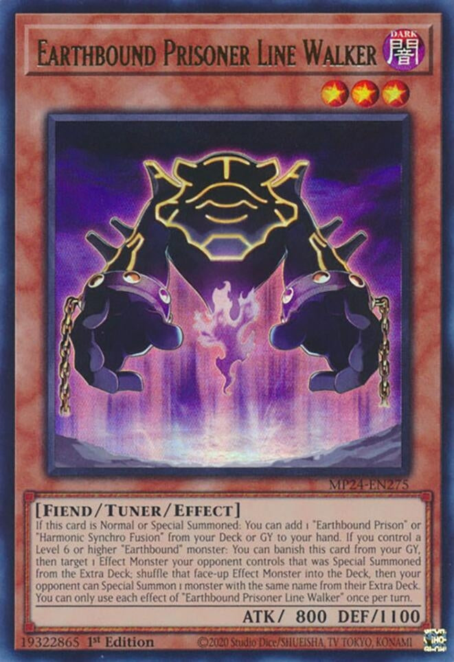 Image for Earthbound Prisoner Line Walker (25th Anniversary Tin: Dueling Mirrors) (MP24-EN275) - YuGiOh