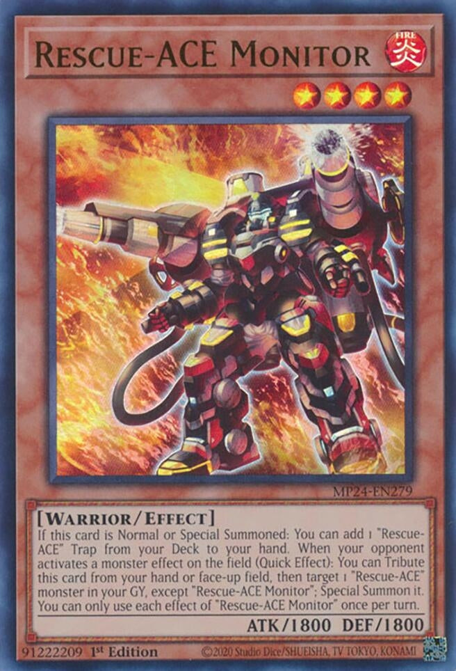 Image for Rescue-ACE Monitor (25th Anniversary Tin: Dueling Mirrors) (MP24-EN279) - YuGiOh