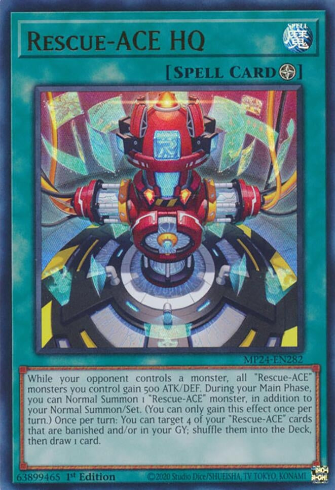 Image for Rescue-ACE HQ (25th Anniversary Tin: Dueling Mirrors) (MP24-EN282) - YuGiOh