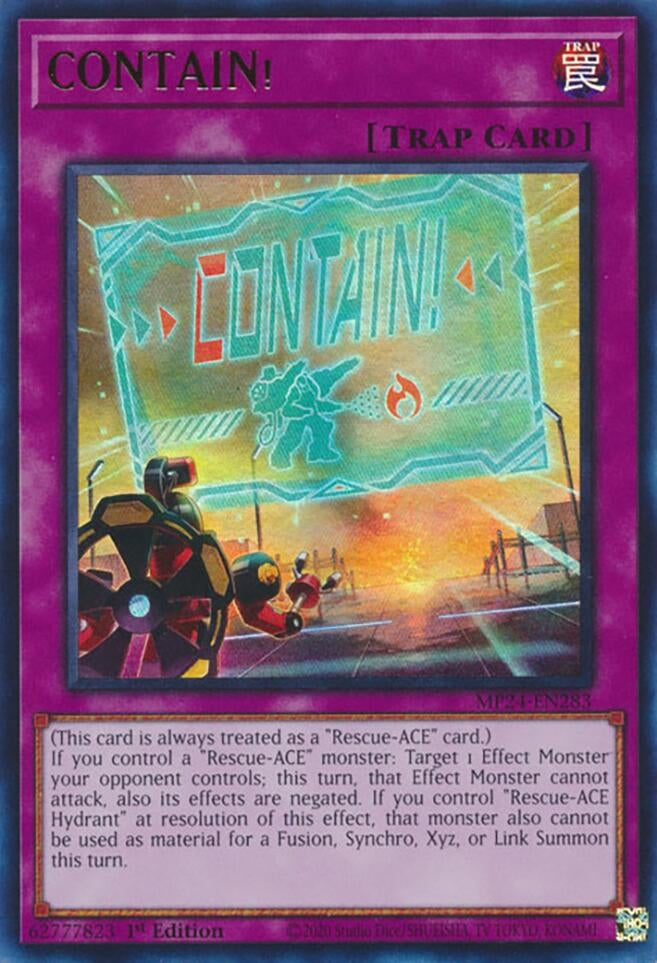 Image for CONTAIN! (25th Anniversary Tin: Dueling Mirrors) (MP24-EN283) - YuGiOh