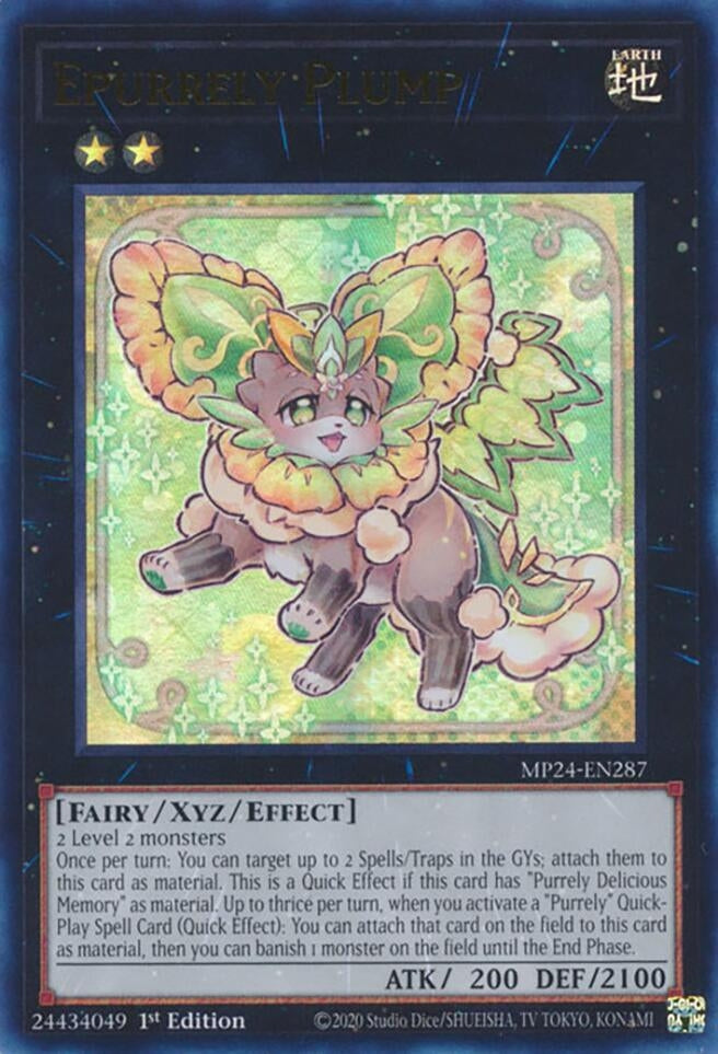 Image for Epurrely Plump (25th Anniversary Tin: Dueling Mirrors) (MP24-EN287) - YuGiOh