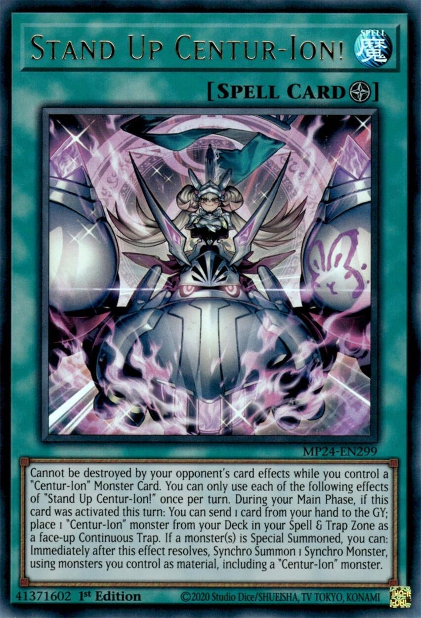 Image for Stand Up Centur-Ion! (25th Anniversary Tin: Dueling Mirrors) (MP24-EN299) - YuGiOh