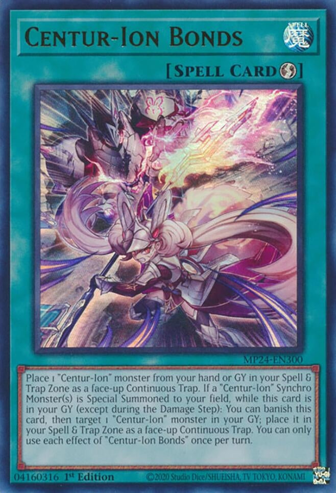 Image for Centur-Ion Bonds (25th Anniversary Tin: Dueling Mirrors) (MP24-EN300) - YuGiOh