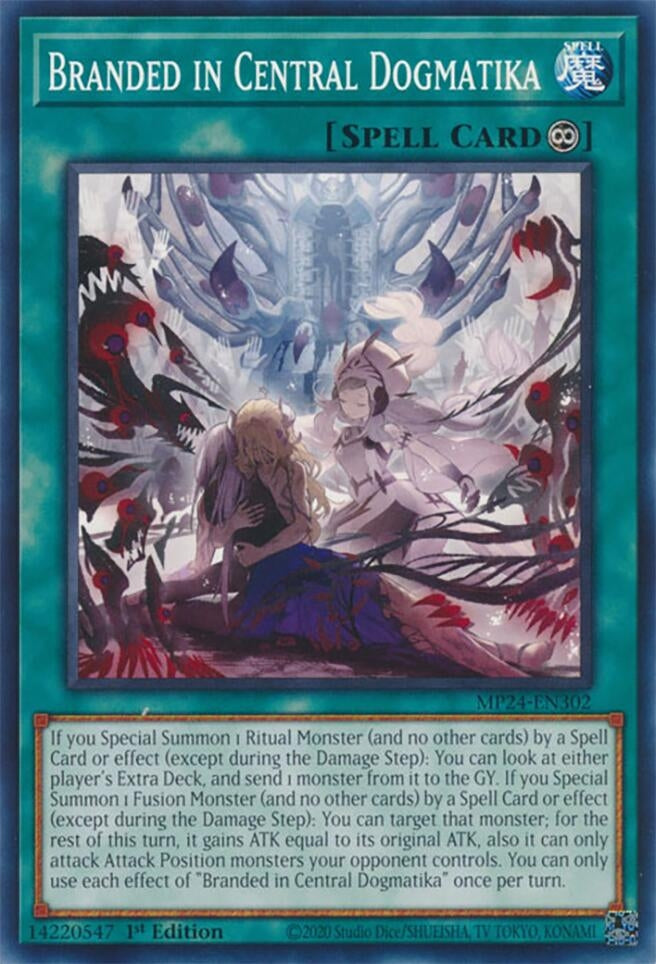 Image for Branded in Central Dogmatika (25th Anniversary Tin: Dueling Mirrors) (MP24-EN302) - YuGiOh