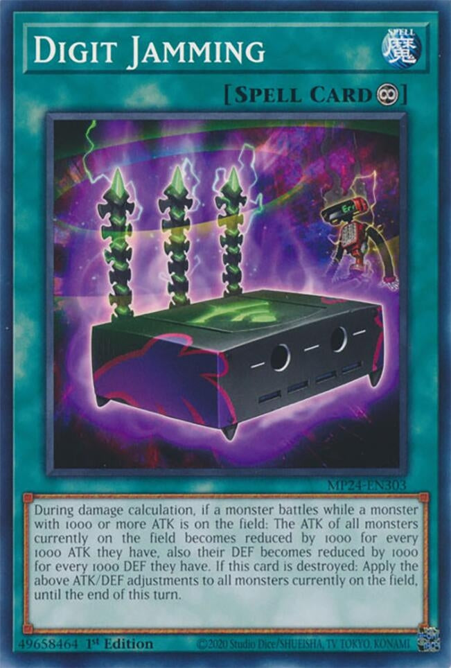 Image for Digit Jamming (25th Anniversary Tin: Dueling Mirrors) (MP24-EN303) - YuGiOh