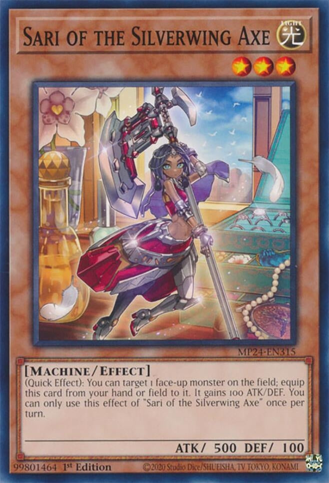 Image for Sari of the Silverwing Axe (25th Anniversary Tin: Dueling Mirrors) (MP24-EN315) - YuGiOh