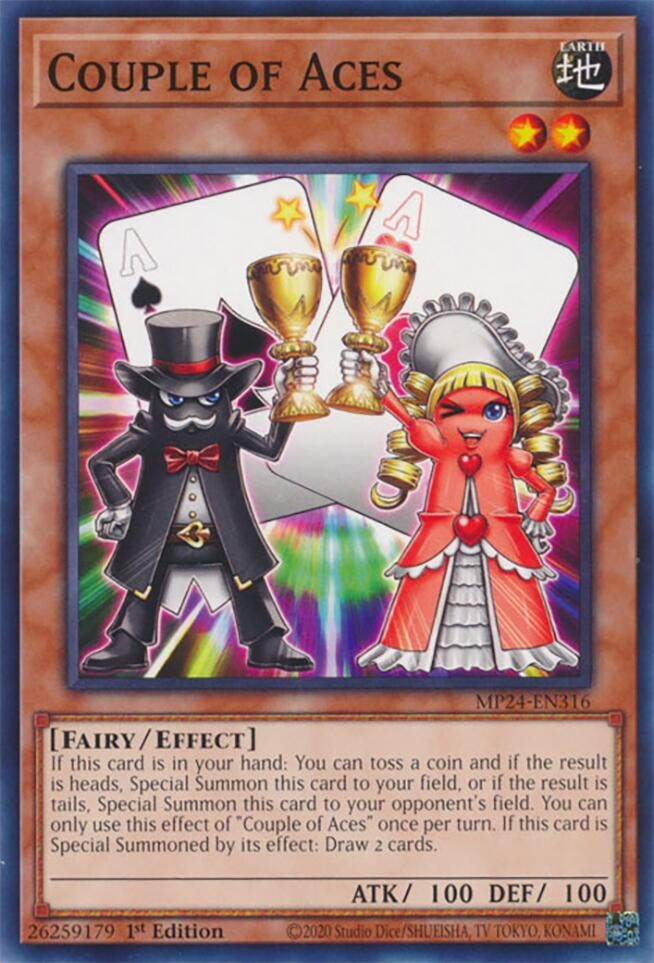 Image for Couple of Aces (25th Anniversary Tin: Dueling Mirrors) (MP24-EN316) - YuGiOh