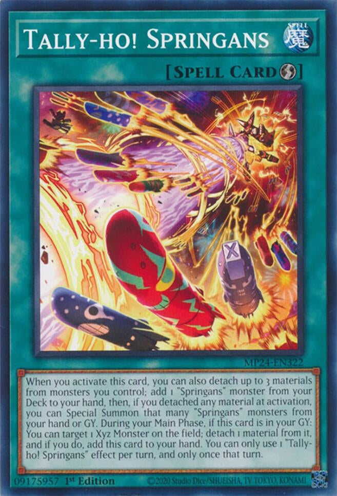 Image for Tally-ho! Springans (25th Anniversary Tin: Dueling Mirrors) (MP24-EN322) - YuGiOh