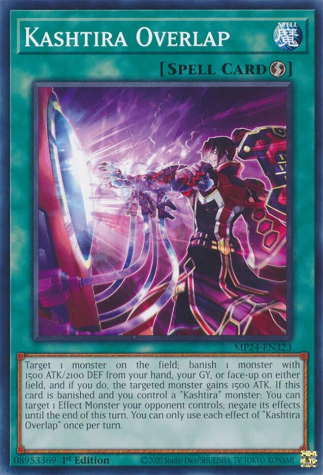 Image for Kashtira Overlap (25th Anniversary Tin: Dueling Mirrors) (MP24-EN323) - YuGiOh